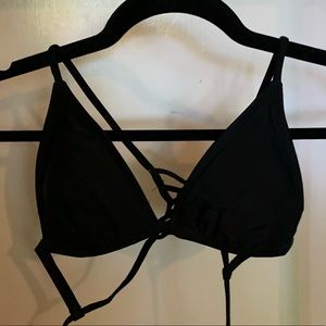 Black triangle bikini